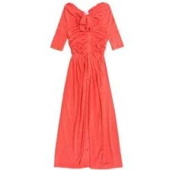 Tach ClothingAdelena Knit Dress - Orange