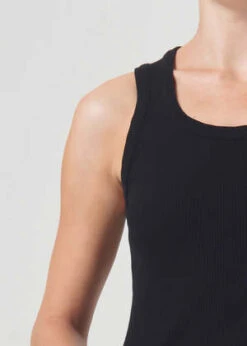 AGOLDEPoppy Tank - Black -CYNTHIA ROWLEY Sales Store AGOLDE Poppy Tank Black 20230512013807 2