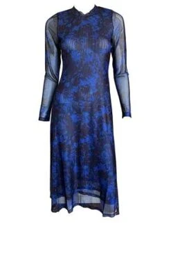 No.6Alix Dress - Violet Camellia