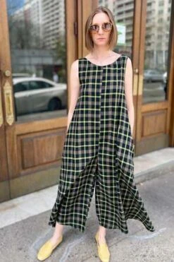 RUJUTA SHETHPRE ORDER All Day Jumper Strike Chex -CYNTHIA ROWLEY Sales Store All Day Jumper Strike Chex 20230412210520 1