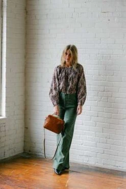 Apiece ApartEsparta Top - Folk Foliage -CYNTHIA ROWLEY Sales Store Apiece Apart Esparta Top Folk Foliage 20230927012741