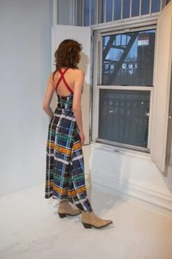 Untitled In MotionAria Dress - Plaid -CYNTHIA ROWLEY Sales Store Aria Dress Plaid 20231013210728
