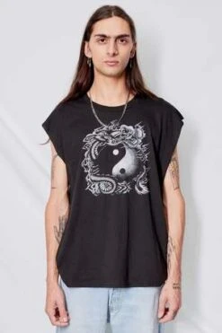 AssemblyYin Yang Muscle Tee - Black