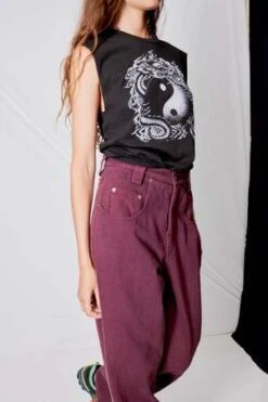 AssemblyYin Yang Muscle Tee - Black -CYNTHIA ROWLEY Sales Store Assembly Yin Yang Muscle Tee Black 20230627202142 1