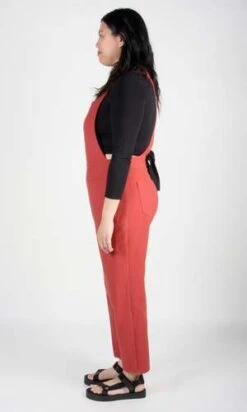 Birds Of North AmericaAstrilde Overalls - Brick -CYNTHIA ROWLEY Sales Store Astrilde Overalls Brick 20230713000357