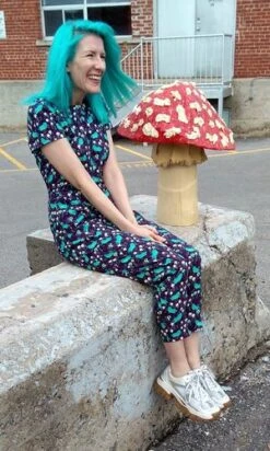 Birds Of North AmericaAuk Jumpsuit - Bird Forest