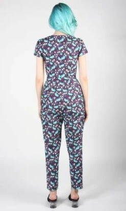 Birds Of North AmericaAuk Jumpsuit - Bird Forest -CYNTHIA ROWLEY Sales Store Auk Jumpsuit Bird Forest 20230713000416