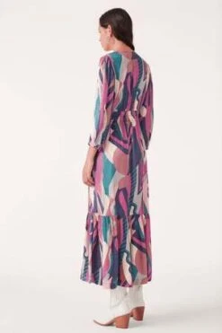 Ba&shWina Dress - Blue -CYNTHIA ROWLEY Sales Store BA SH Wina Dress in Blue 20231012040227