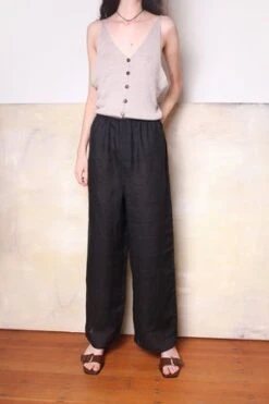 BaserangeDomond Pants - Black -CYNTHIA ROWLEY Sales Store BASERANGE Domond Pants black 20230404210147 2