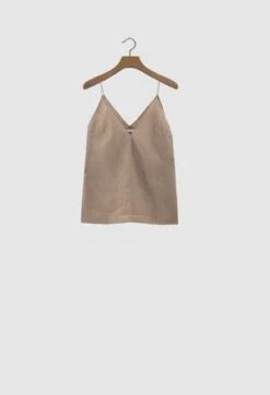 Julia JentzschJulia Jentzsch Blossom Sleeveless Silk And Cotton Camisole - Nude
