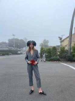 BeklinaMia Trouser - Plaid Black