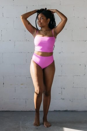 The Saltwater CollectiveBettina Bottom - Orchid 1 The Saltwater CollectiveBettina Bottom - Orchid