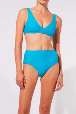 Solid And StripedBeverly Bottom - Compression Peacock Blue