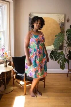 Birds Of North AmericaReedbird Dress - Peacocks