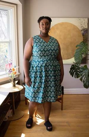 Birds Of North AmericaWood Snipe Dress - Plant Mom 2 Birds Of North AmericaWood Snipe Dress - Plant Mom - Image 2