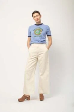 Atelier DelphineAtelier Delphine Bishti Pant - Vineyard Green/Antique White -CYNTHIA ROWLEY Sales Store Bishti Pant 20230412134828 2