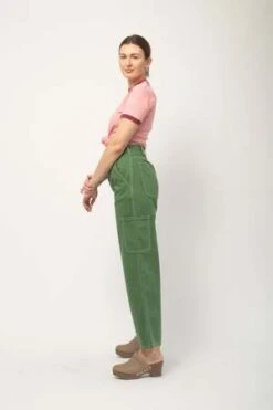 Atelier DelphineAtelier Delphine Bishti Pant - Vineyard Green/Antique White -CYNTHIA ROWLEY Sales Store Bishti Pant 20230412134828