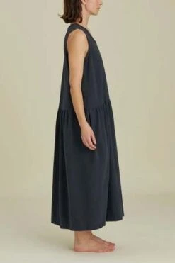 Black CraneTank Dress FW - Dark Navy -CYNTHIA ROWLEY Sales Store Black Crane Tank Dress FW Dark Navy 20230906202744 1