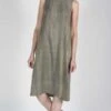 Birds Of North AmericaBlossomcrown Dress - Sand Washed Olive -CYNTHIA ROWLEY Sales Store Blossomcrown Dress Sand Washed Olive 20230713000750