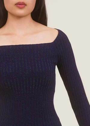 Giu GiuSapphire NONNA Florentine Top - Blue 3 Giu GiuSapphire NONNA Florentine Top - Blue - Image 3