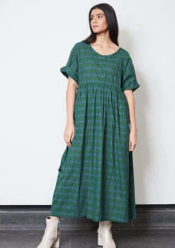 RUJUTA SHETHBlythe Dress - Zen Stripe -CYNTHIA ROWLEY Sales Store Blythe Dress Zen Stripe 20231006215239