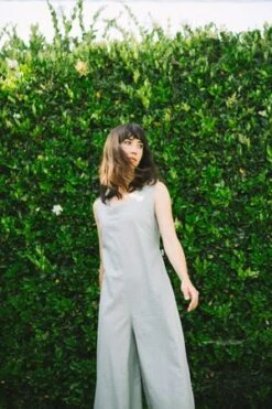 MyrtleBlythe Jumpsuit - Sage -CYNTHIA ROWLEY Sales Store Blythe Jumpsuit Sage 20210606162459 2