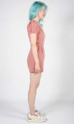 Birds Of North AmericaBufflehead Romper - Cinnamon Eyelet 12 Birds Of North AmericaBufflehead Romper - Cinnamon Eyelet -CYNTHIA ROWLEY Sales Store Bufflehead Romper Cinnamon Eyelet 20230713001124