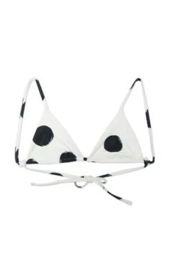 Simon MillerBwai Bikini Top - Macadamia Black Dot Print -CYNTHIA ROWLEY Sales Store Bwai Bikini Top in Macadamia Black Dot Print 20231025222755 3