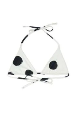 Simon MillerBwai Bikini Top - Macadamia Black Dot Print -CYNTHIA ROWLEY Sales Store Bwai Bikini Top in Macadamia Black Dot Print 20231025222756
