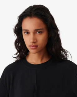 IROColine Round Neck Pleated Top -CYNTHIA ROWLEY Sales Store COLINE ROUND NECK PLEATED TOP 20231011194032 1