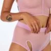 La Fille D'oCall Me High Waist Brief - Rose -CYNTHIA ROWLEY Sales Store Call Me High Waist Brief in Rose 20230621174213
