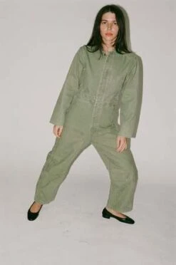 Caron CallahanEmbroidered Fincher Jumpsuit - Moss -CYNTHIA ROWLEY Sales Store Caron Callahan Embroidered Fincher Jumpsuit in Moss 20221012060055 3