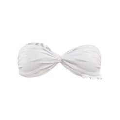 Casa RakiRuffle Bikini Top - Textured White