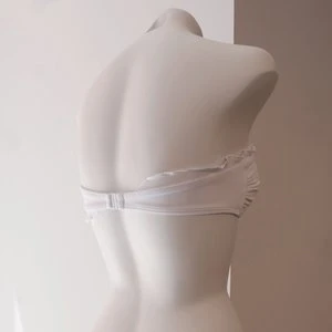 Casa RakiRuffle Bikini Top - Textured White 3 Casa RakiRuffle Bikini Top - Textured White - Image 3