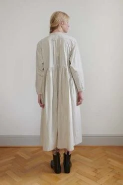 CAWLEY STUDIOPenny Dress - Brown/Ecru -CYNTHIA ROWLEY Sales Store Cawley Penny Dress 20231009164518 1