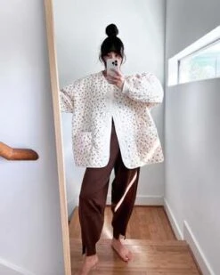 CorderaCotton Knit Pants - Madera -CYNTHIA ROWLEY Sales Store Cordera Cotton Knit Pants Madera 20231101133628