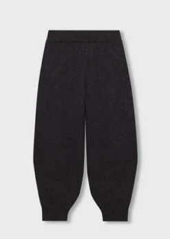 CorderaCotton Knit Pants - Anthracite -CYNTHIA ROWLEY Sales Store Cordera Cotton Knit Pants in Anthracite 20230921000729 2