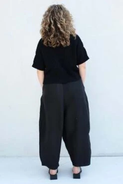 CorderaCotton Top - Black -CYNTHIA ROWLEY Sales Store Cotton Top Black 20230709093243 1