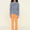 NOMIACrinkle Knit Pant - Mango -CYNTHIA ROWLEY Sales Store Crinkle Knit Pant Mango 20221111200812
