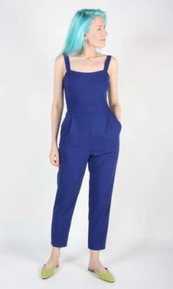 Birds Of North AmericaBirds Of North AmericaCrossbill Jumpsuit - Sapphire -CYNTHIA ROWLEY Sales Store Crossbill Jumpsuit Sapphire 20230713002038 2
