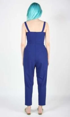 Birds Of North AmericaBirds Of North AmericaCrossbill Jumpsuit - Sapphire -CYNTHIA ROWLEY Sales Store Crossbill Jumpsuit Sapphire 20230713002039 1