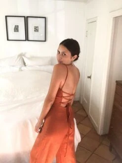 DAL RAEPilar Jumpsuit - Rust -CYNTHIA ROWLEY Sales Store Dal Rae Pilar Jumpsuit Rust 20200926214734