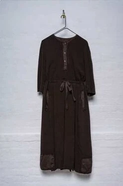H+ Hannoh WesselH+ Hannoh Wessel Danita Crepe Dress - Sepia -CYNTHIA ROWLEY Sales Store Danita Crepe Dress Sepia 20230924203526