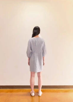 Deiji StudiosThe Thread Line Dress - Field Check -CYNTHIA ROWLEY Sales Store Deiji Studios The Thread Line Dress in Field Check 20231027191219