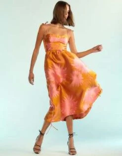 CYNTHIA ROWLEYDouble Take Dress - Sorbet