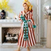 Dusen DusenField Stripe Bathrobe - Stripe -CYNTHIA ROWLEY Sales Store Dusen Dusen Field Stripe Bathrobe Stripe 20231013115917