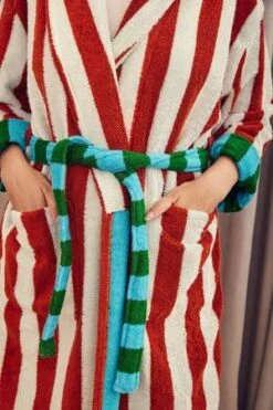 Dusen DusenField Stripe Bathrobe - Stripe -CYNTHIA ROWLEY Sales Store Dusen Dusen Field Stripe Bathrobe Stripe 20231013115920
