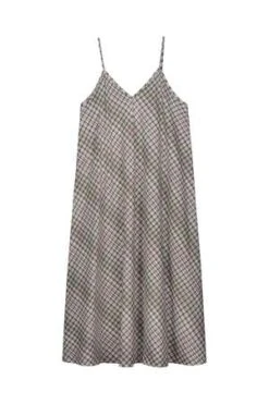 KowtowDusk Slip Dress - Optic Check -CYNTHIA ROWLEY Sales Store Dusk Slip Dress 20231031224722 2