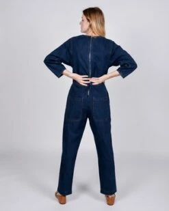 L.F.MarkeyEarlston Boilersuit - Raw Denim -CYNTHIA ROWLEY Sales Store Earlston Boilersuit in raw denim 20201010202030