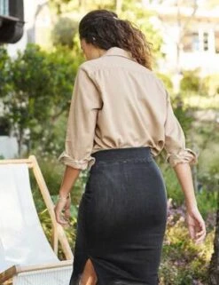 Frank & EileenEileen Button Up - Sand Color Indigo -CYNTHIA ROWLEY Sales Store Eileen Button Up 20230721003240